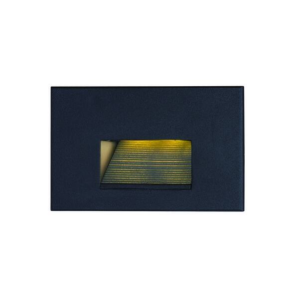 slide 2 of 2, Path 5" Wide Die Cast Aluminum Outdoor Pathway Light Black