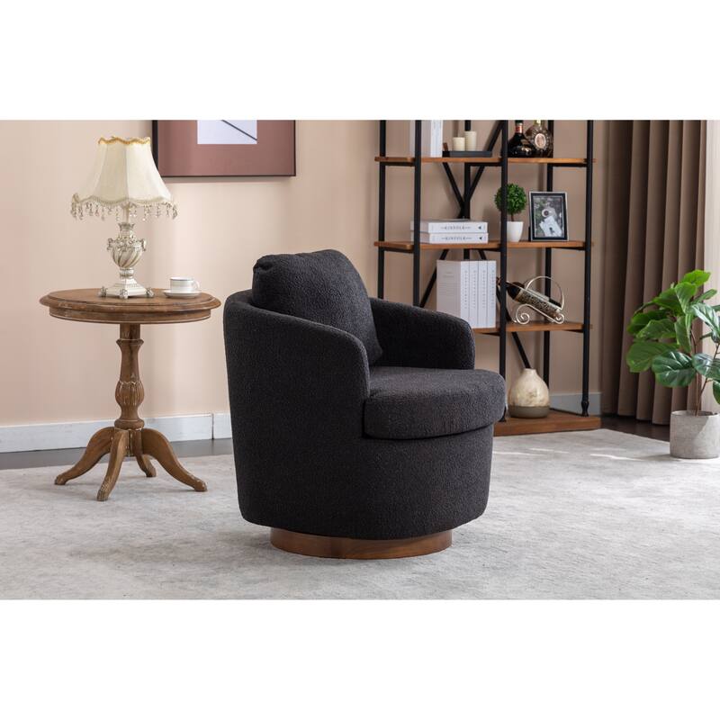 Fabric Swivel Accent Chair
