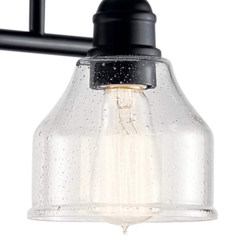 Kichler Lighting Avery 24 in. 3-Light Black Vanity Light