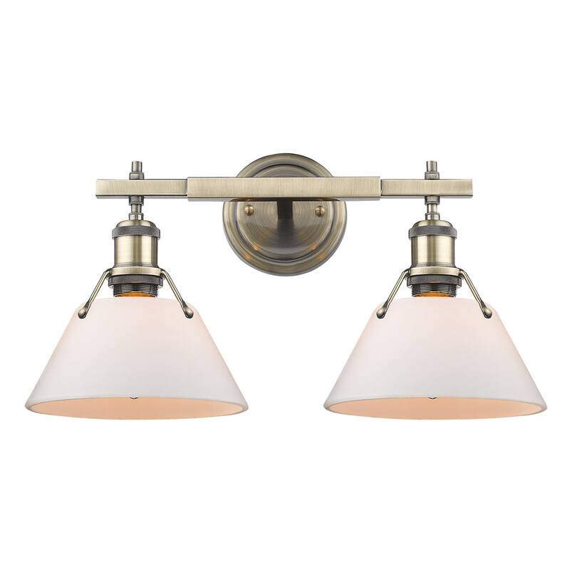 Golden Lighting Orwell 2 Light 18-1/4" Wide Bathroom Vanity Light in