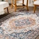 preview thumbnail 8 of 13, Nuloom Emi Traditional SplashGuard Machine Washable Area Rug