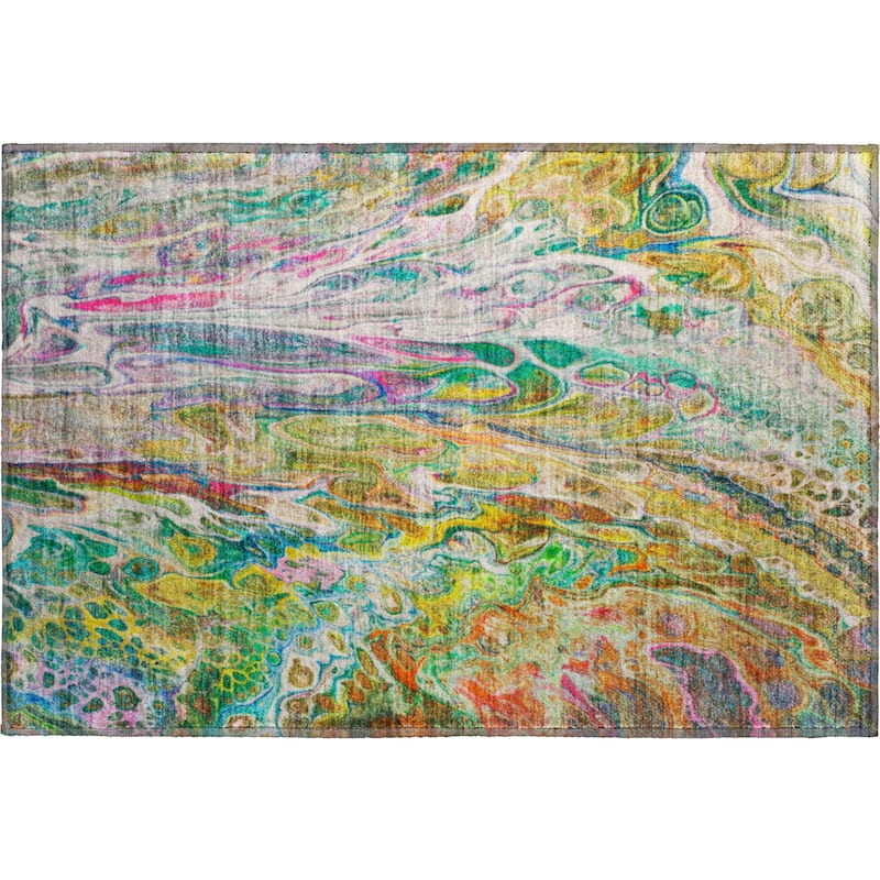 Premium Washable Super Soft Abstact Mayfield Rug