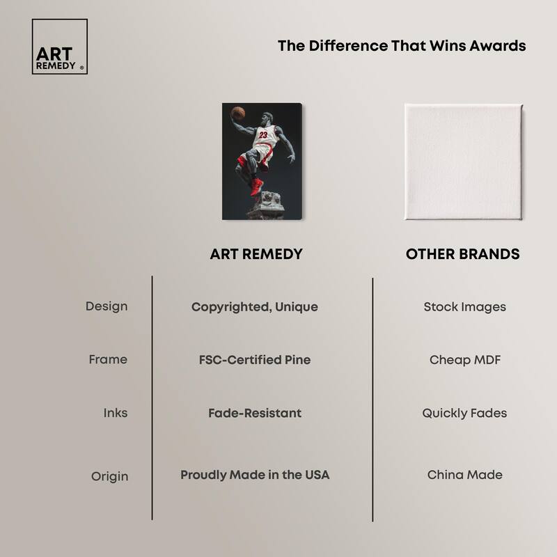 Basketball White Uniform Canvas by Art Remedy, Gallery Wrapped