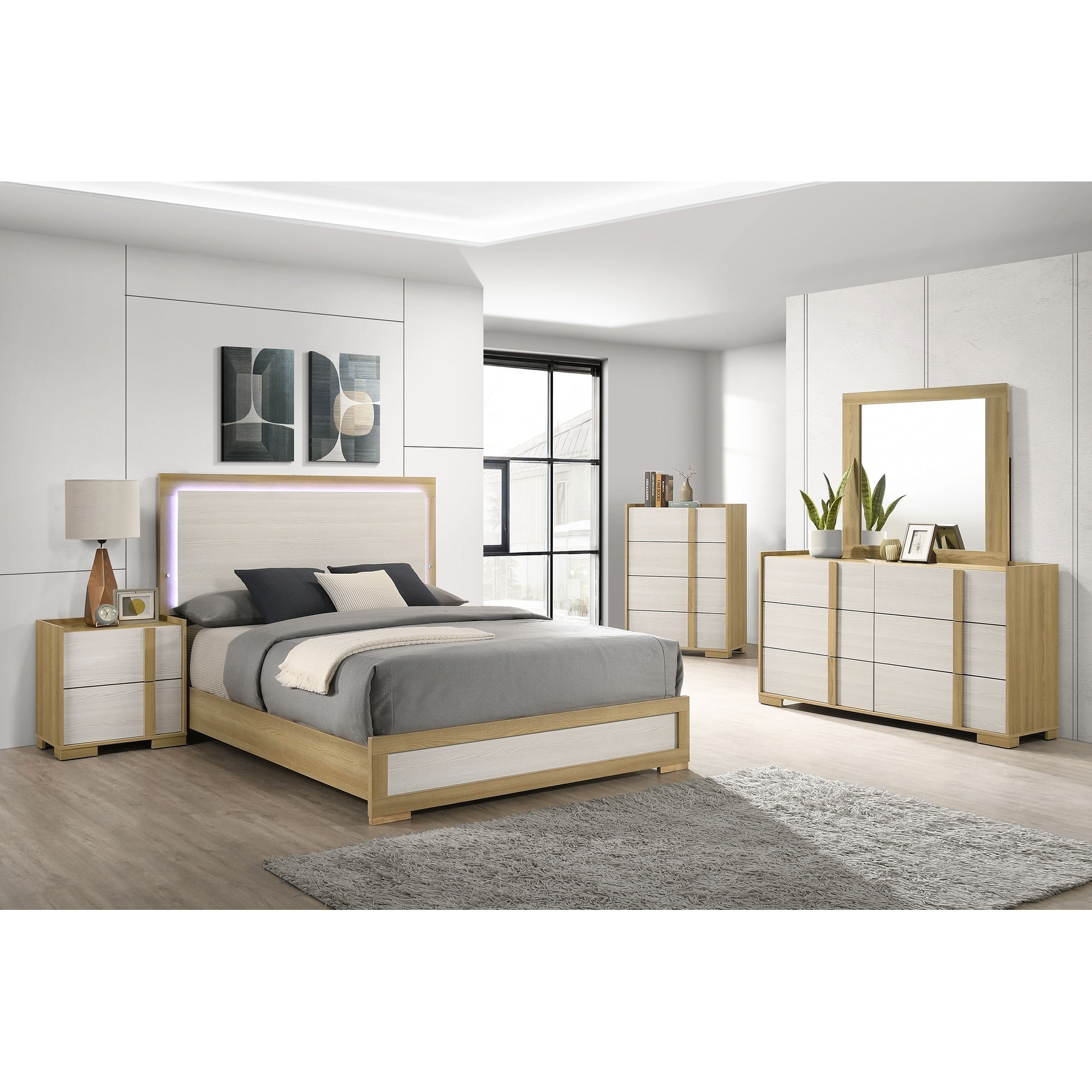 Hyland Bedroom Set Natural