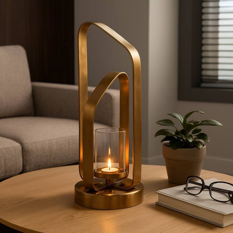 Candle Holder - Metal Stylish Hurricane