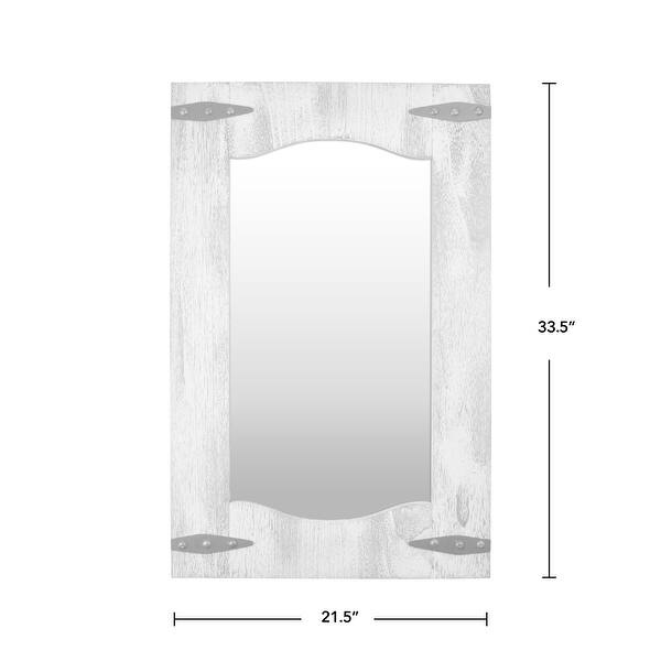 Shop Firstime Co Farmhouse Barn Door Mirror American Crafted