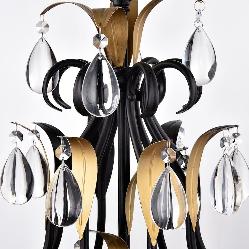 Adhafera 8 Light Candle Chandelier - S