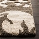 preview thumbnail 42 of 57, SAFAVIEH Florida Shag Hilde Floral 1.2-inch Thick Rug