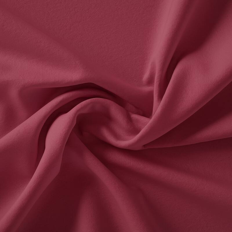 Luxury Bed Sheet Set by Simply Soft - King - Cabernet