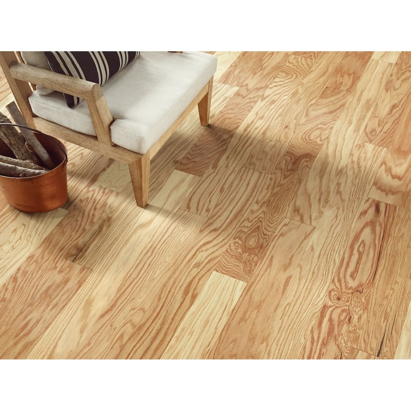 Shaw Timeless Oak 5" Wide Smooth Engineered Hardwood Flooring with