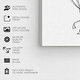 preview thumbnail 5 of 5, Wynwood Studio Canvas Animals Flamingo Outline Black and Off-white Modern & Contemporary Wall Art Canvas Print
