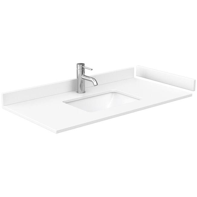 Wyndham Collection Maroni 42" Free Standing Single Basin Vanity Set
