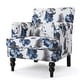 preview thumbnail 5 of 11, Boaz Floral Fabric Club Armchair by Christopher Knight Home