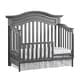 preview thumbnail 2 of 3, Oxford Baby Glenbrook 4 in 1 Convertible Crib - Graphite Gray