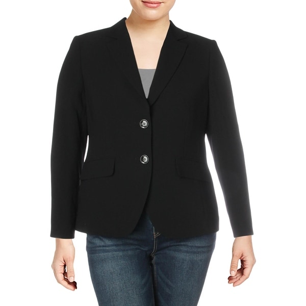 Basler Womens Two-Button Blazer Knit Office. Opens flyout.