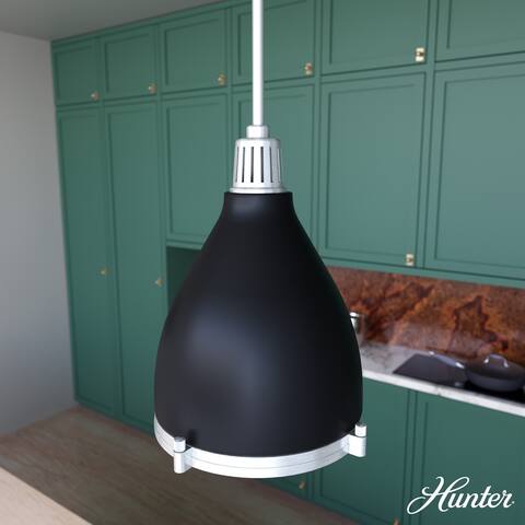 10" Bluff View Retro 3-Light Mid Century Modern Pendant
