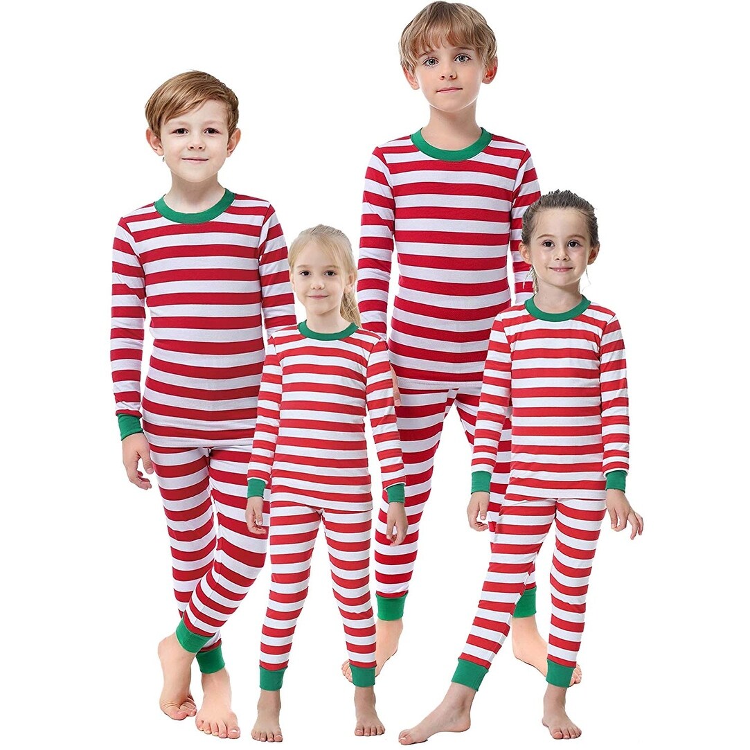 matching boy girl pajamas