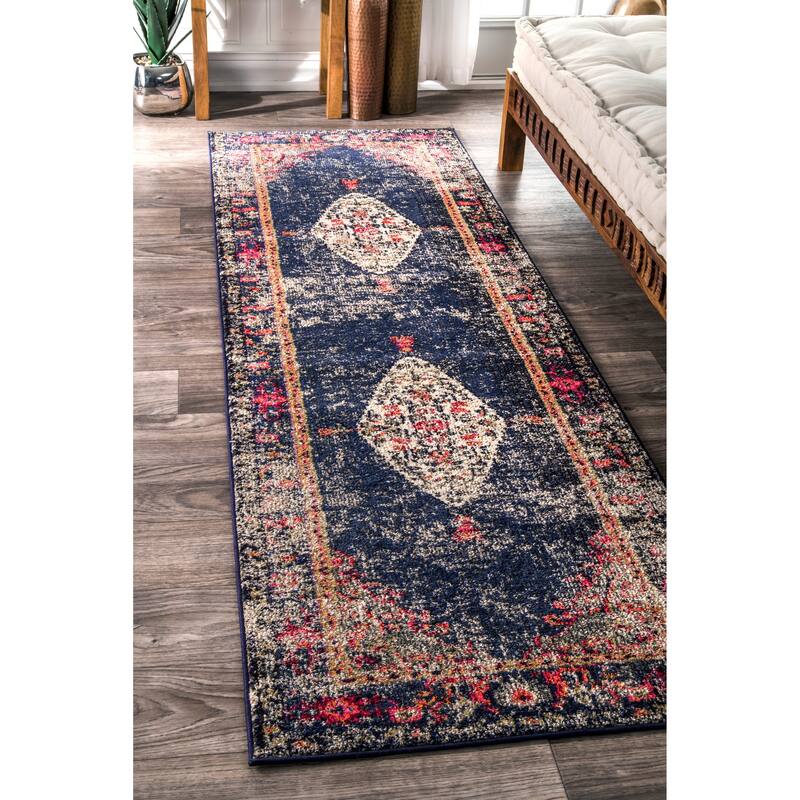 Nuloom Vintage Medallion Veronica Area Rug