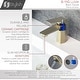 preview thumbnail 19 of 35, STYLISH Single Handle Single Hole Bathroom Faucet Lead Free - Faucet Height: 5 7/8" Spout Height: 4 1/16"