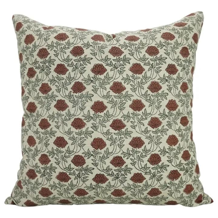 Modern Block print Design Sofa pillow Cover - Khubsurat