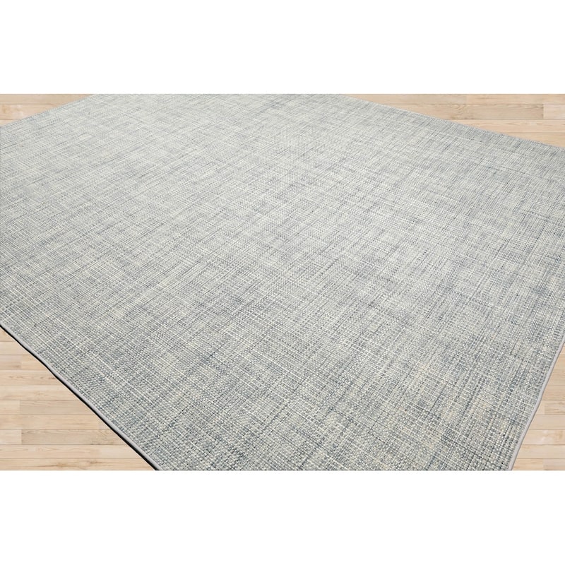 Slate Multi Sizes Hand Woven Oriental Rug Textured 80% Wool 20% Nylon
