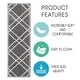 preview thumbnail 25 of 43, SUSSEXHOME Vintage Collection Stair Treads Polypropylene 9"x28"