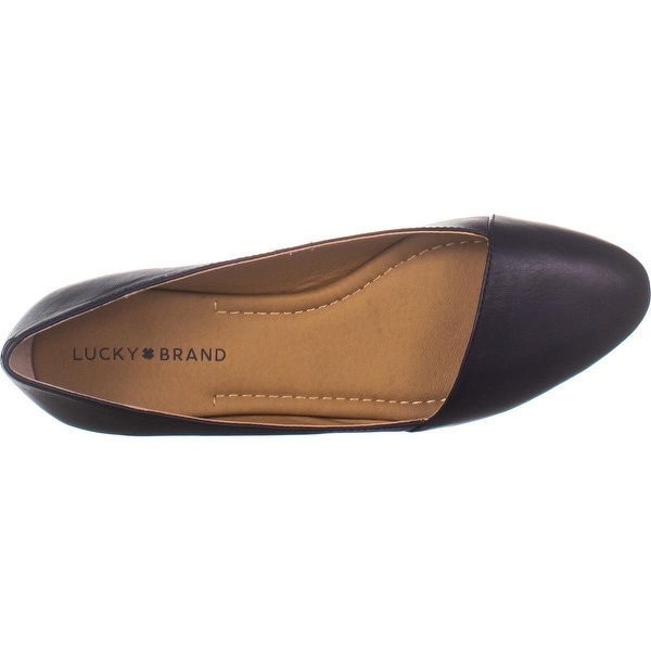 lucky brand navy flats