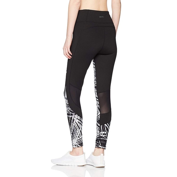 Women/'s High Waisted Cropped Leggings Size Small S