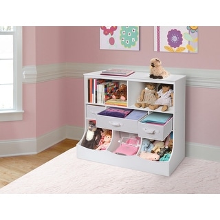 Badger Basket Combo Bin Storage Unit with Three Baskets