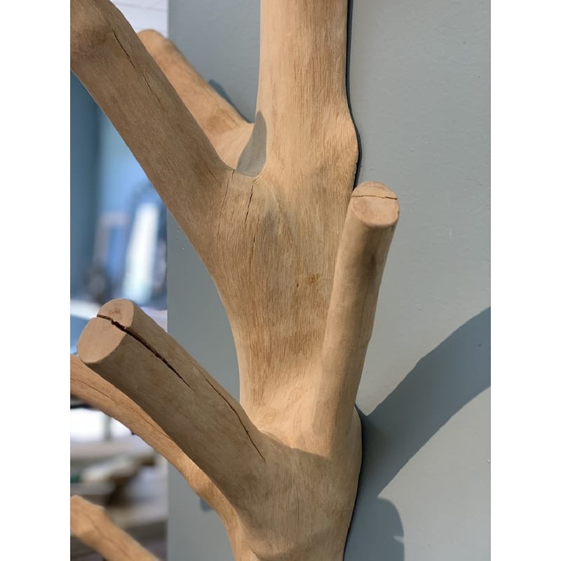 Artissance Approx. 77-80" Mangosteen Half Tree Wall Coat Rack (Size Vary)
