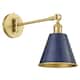 Option Blue / Aged Brass