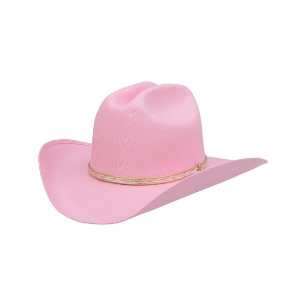 little girls pink cowgirl hat