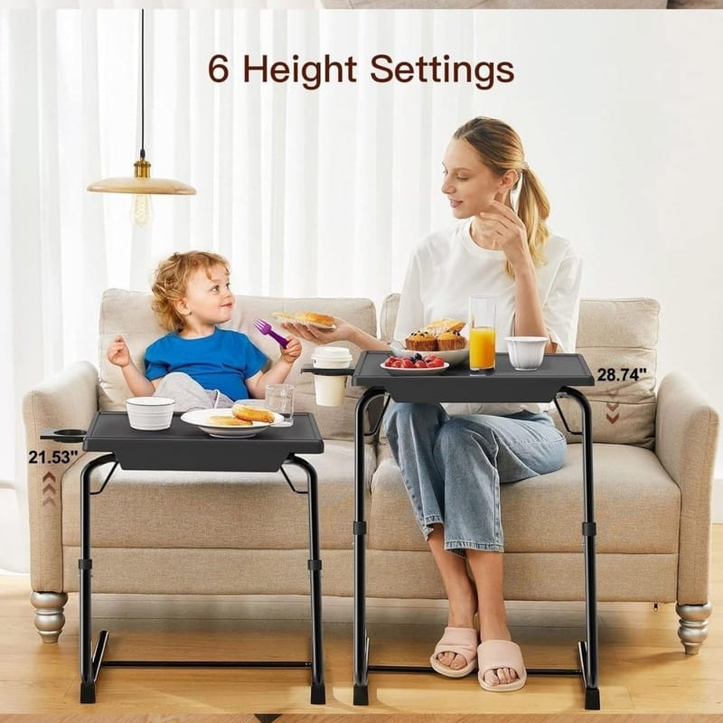 Adjustable TV Tray Table