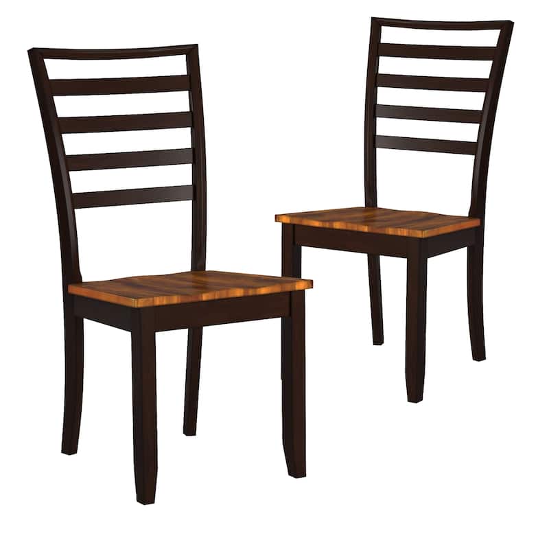 Steve Silver Jeanette Acacia Dining Chairs, Set of 2