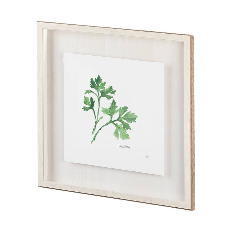 Italian Parsley v2 Framed Art Print