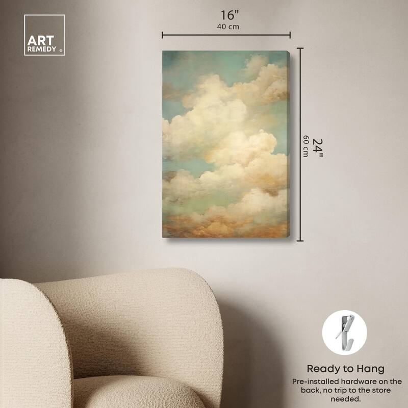 Timeless Sky Canvas by Art Remedy, Gallery Wrapped