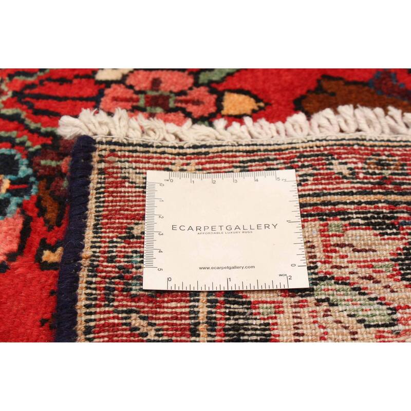 ECARPETGALLERY Hand-knotted Andelz Red Wool Rug - 3'7 x 7'0