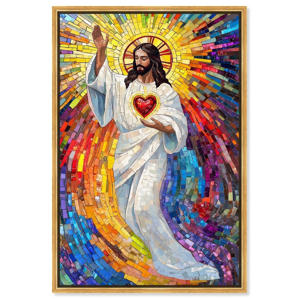 Blocks of Benediction II Canvas by Art Remedy