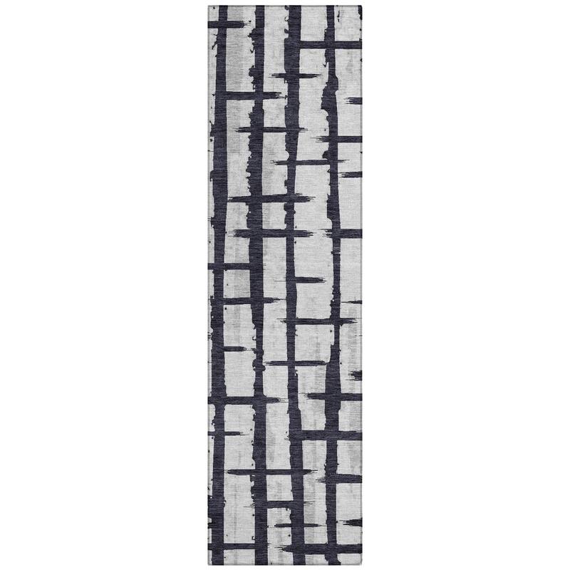 Machine Washable Indoor/ Outdoor Chantille Contemporary Rug