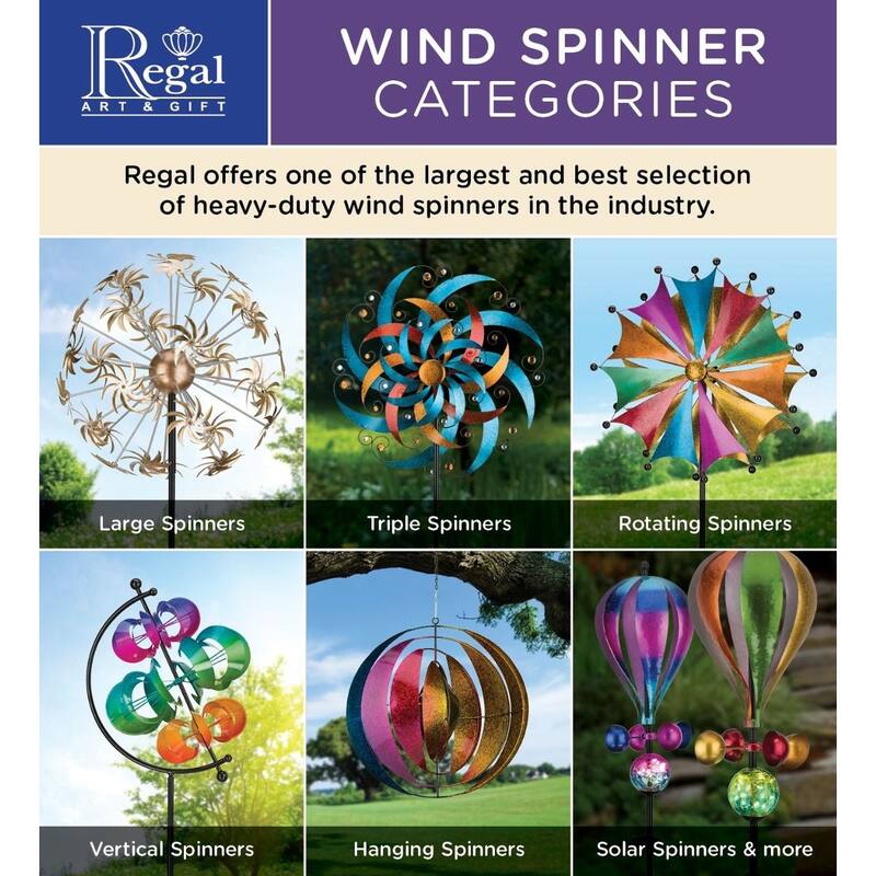 Orb Wind Spinner 84"