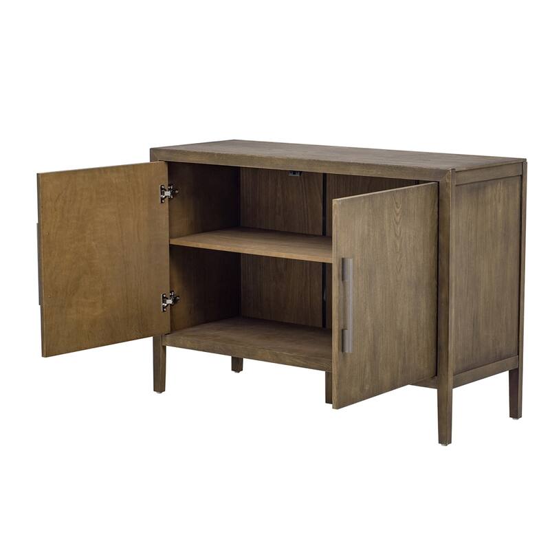 Living Room Storage Cabinet Wooden Cabinet with 2 Doors