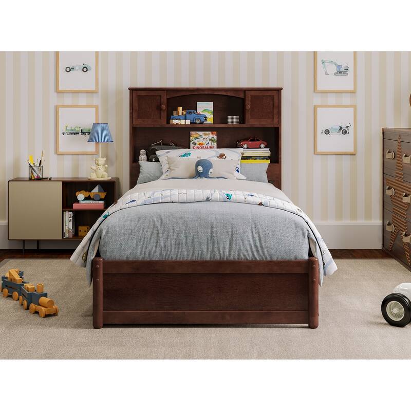 Hadley Platform Bed with Panel Footboard and Storage Drawers