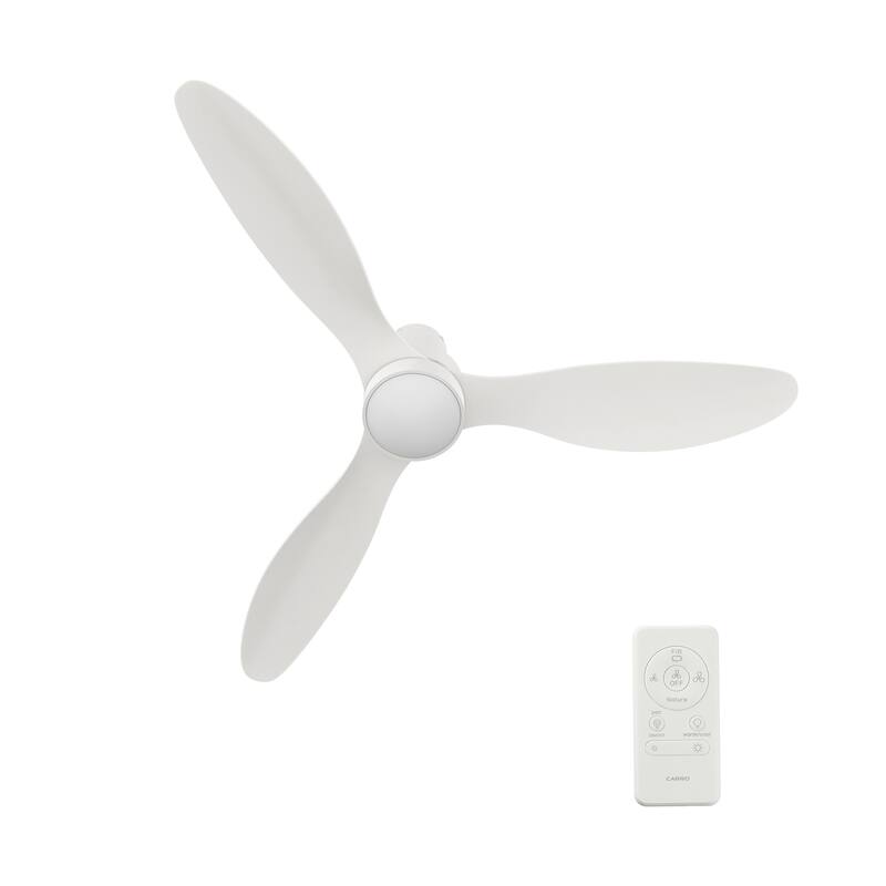 CARRO Nantes 52-inch Indoor Ceiling Fan with Light and Remote - N/A