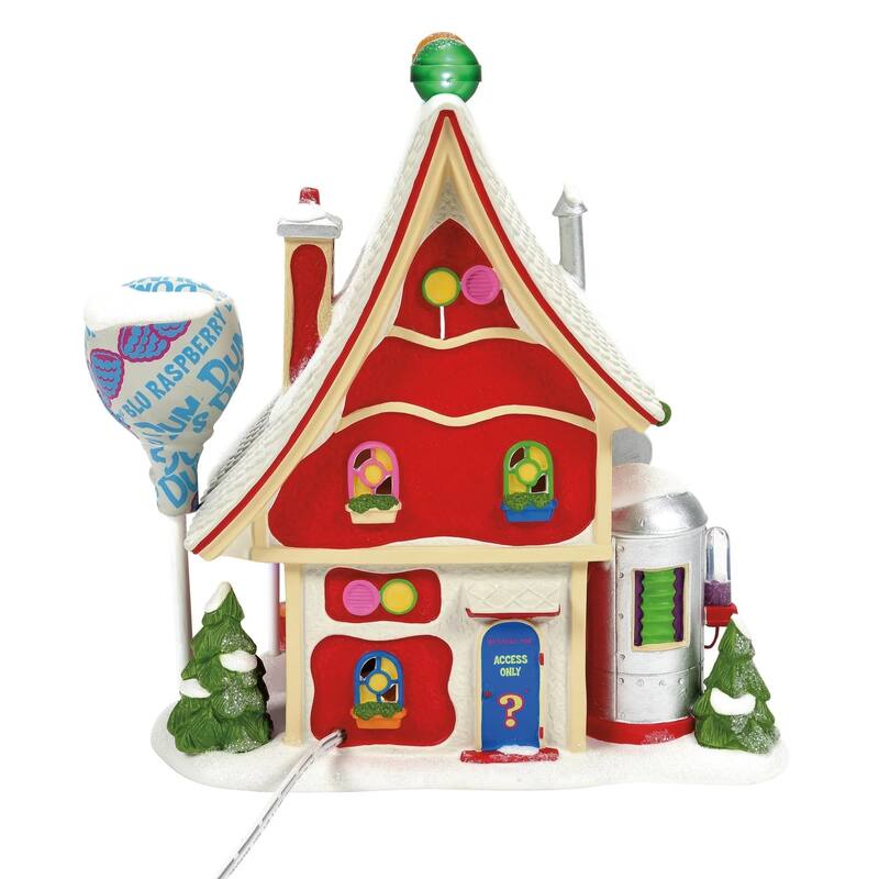 Department 56 North Pole Series Dum-Dums Flavor Makers Lighted Building - 6014521