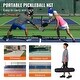 preview thumbnail 6 of 8, 22 Feet Rectangular Portable Pickleball PE Net with Metal Frame and Carry Bag