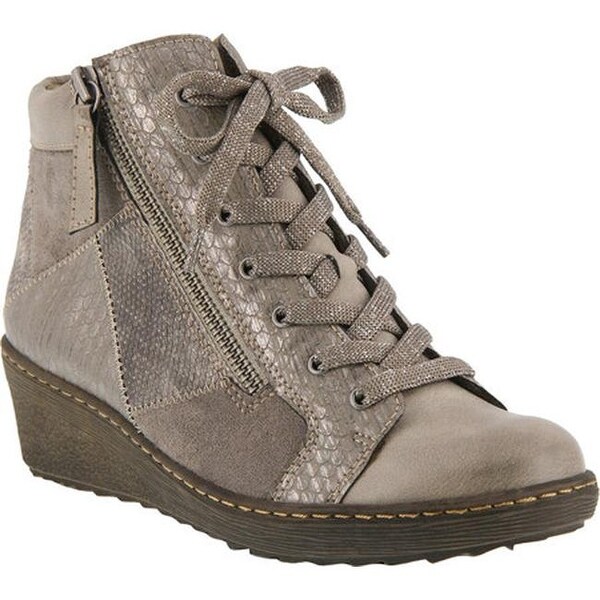 spring wedge sneakers