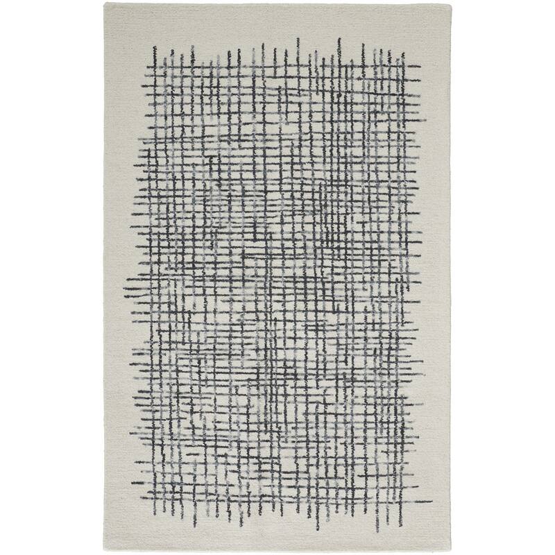 Sixu Hand Tufted Traditional Stain Resistant Durable Area Rug By HomeRoots - 8' x 10'