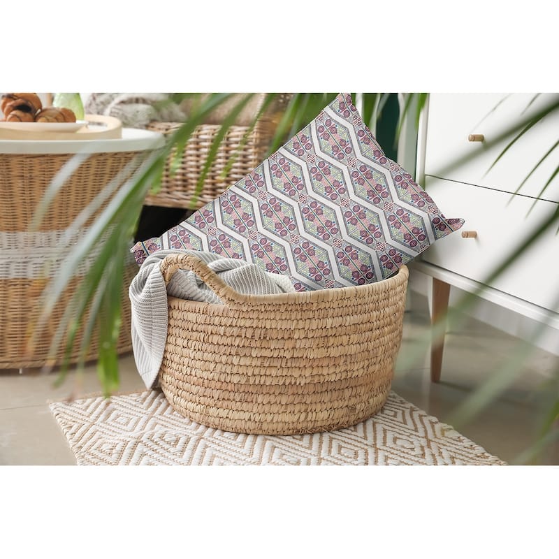 Detailed Geo Decorative Throw Pillow