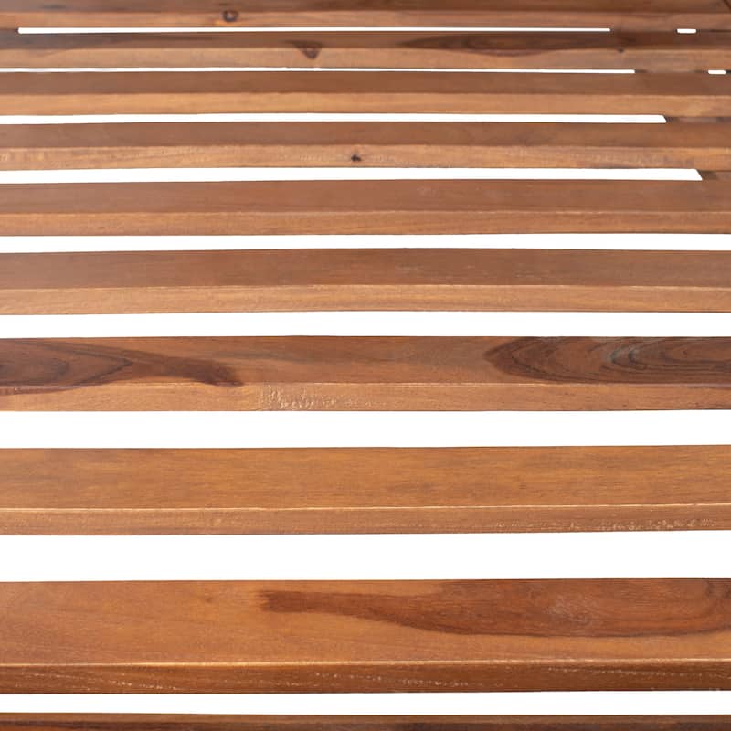 SAFAVIEH Couture Maci Bryn Wood Herringbone Bed