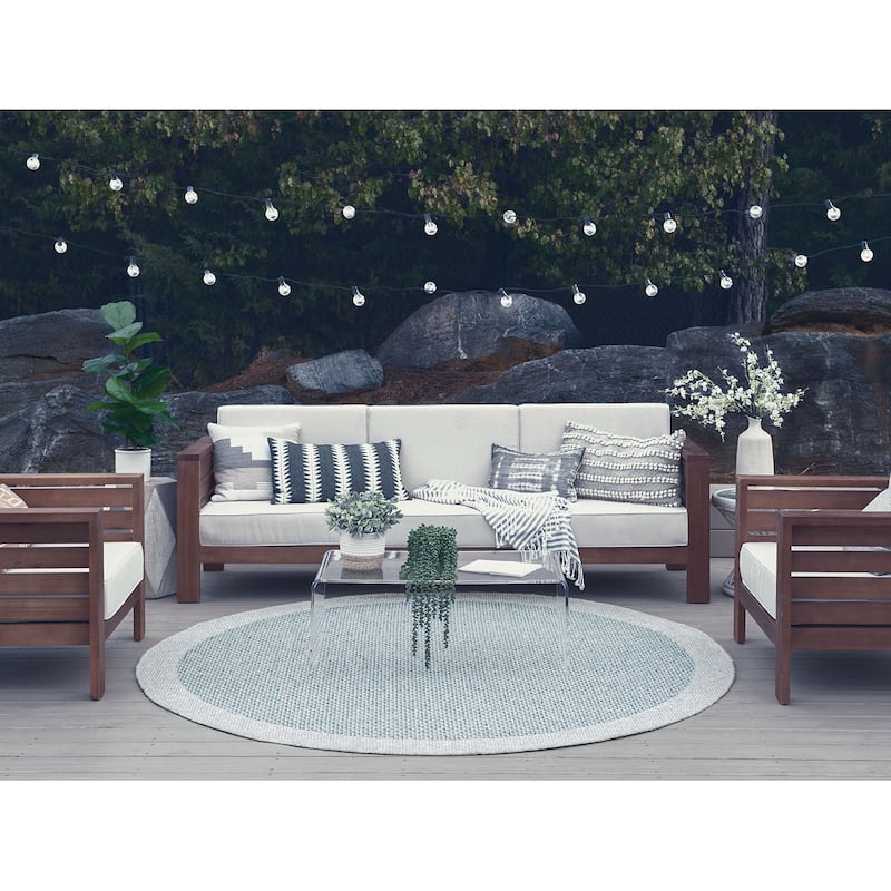 Seros Modern & Contemporary Nautical Indoor/Outdoor Area Rug